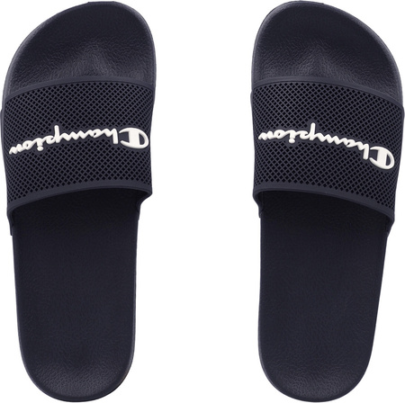 Klapki męskie Champion DTN21 Slide granatowe S22316 BS501