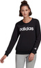 Bluza damska adidas Essentials Linear Sweatshirt czarna GL0718