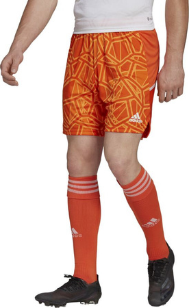 Spodenki bramkarskie męskie adidas Condivo 22 Goalkeeper pomarańczowe HB1627