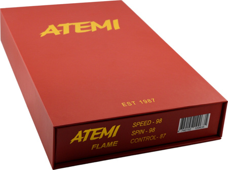 Zestaw do tenisa stołowego ping ponga Atemi Flame 1 x rakietka 2 x piłeczki ***