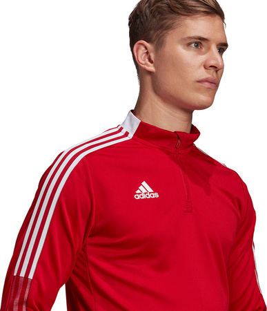 Bluza męska adidas Tiro 21 Training Top czerwona GH7303