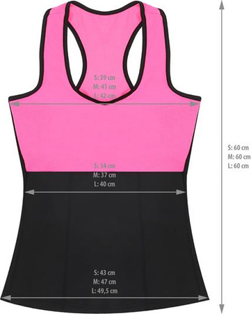 Koszulka damska wyszczuplająca HMS KLD317 rozmiar S