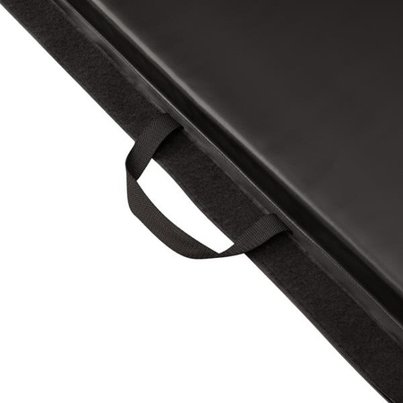 Materac gimnastyczny składany Hms Premium MGS01 2400x1200 mm czarny
