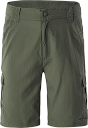 Męskie Spodenki trekkingowe Hi-tec Ibg Loop 1/2 oliwkowe rozmiar M