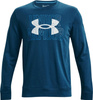 Bluza męska Under Armour UA Rival Terry Logo Crew niebieska 1370391 458