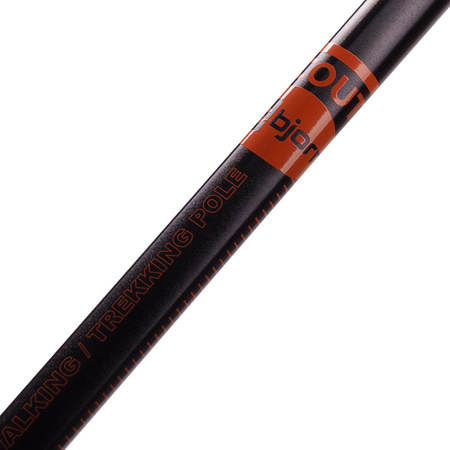 Kijki Nordic Walking Scout Bjorn pomarańczowy 3-częściowy