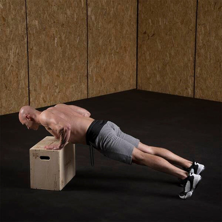 Skrzynia treningowa pylometryczna do ćwiczeń crossfit HMS DSC04 500x400x300mm