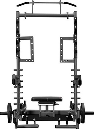 Stojak multifunkcyjny z platformą do podnoszenia ciężarów i hip thrust commercial HMS SMP01