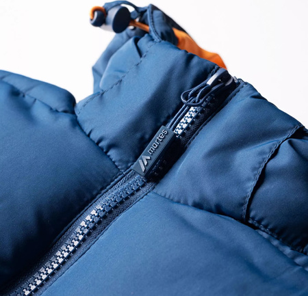 Dziecięca kurtka zimowa ocieplana z kapturem Martes Mafi Kdb rozmiar 134