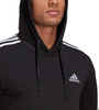 Bluza męska adidas Essentials Hoodie czarna GK9062