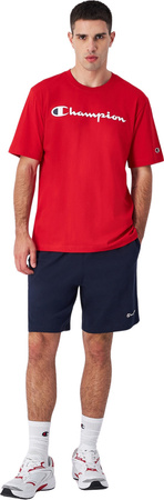 Koszulka męska Champion SS Tee czerwona 220256 RS054