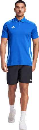 Koszulka męska adidas Tiro 24 Competition Polo niebieska IR7566