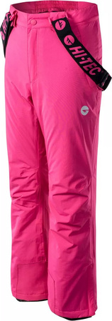 Dziecięce spodnie narciarskie Hi-tec Darin JR Spring ciemno różowe rozmiar 158