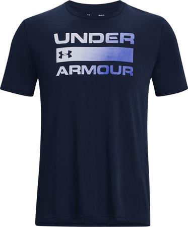 Koszulka męska Under Armour Team Issue Wordmarsk SS granatowa 1329582 408