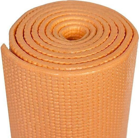Mata do jogi yogi One Fitness YM02 pomarańczowa