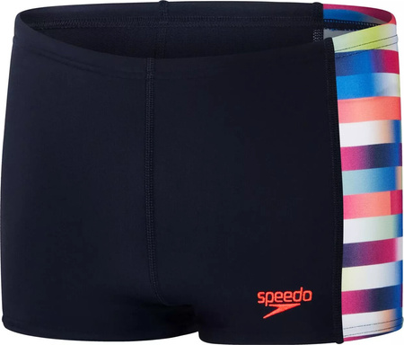 Dziecięce bokserki kąpielowe spodenki basenowe pływackie Speedo Digi Alov Panl Asht Jm rozmiar 140cm