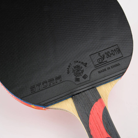 Rakietka do tenisa stołowego ping-ponga Giant Dragon 8★ N8081 2 piłeczki, pokrowiec