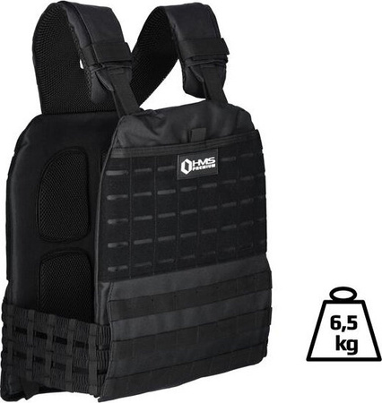 Kamizelka obciążeniowa regulowana 6.5kg HMS premium tko07 taktyczna