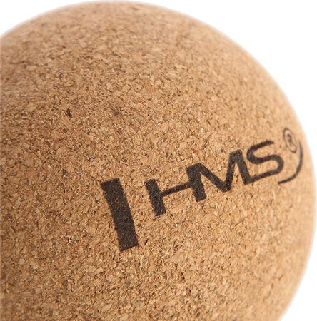 Piłka do masażu HMS blw01 cork pojedyńcza