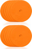 Znaczniki płaskie pachołki na parkiet SMJ sport 12 sztuk pomarańczowy 15cm