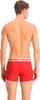 Bokserki męskie Puma Placed Logo Boxer 2P czerwone, czarne 906519 07