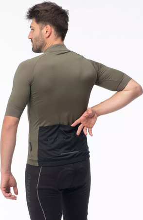 Męska koszulka rowerowa kolarska z krótkim rękawem Fitanu Strada Polartec rozmiar XL