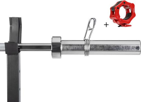 Gryf olimpijski prosty HMS Premium GO205 200 kg zaciski ZG1000B