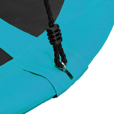 Bocianie gniazdo huśtawka Nils Camp NB5031 turkusowa średnica 100cm