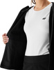Kurtka przejściowa softshell z kapturem damska 4F F215 czarna