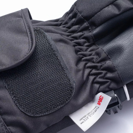 Męskie rękawice zimowe rękawiczki ocieplane polarem Hi-tec Baksa rozmiar L/XL