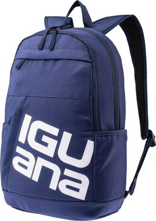 Plecak sportowy szkolny miejski Iguana Essimo medieval niebieski 18 l