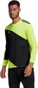 Bluza bramkarska męska adidas Squadra 21 Goalkeeper Jersey czarno-limonkowa GN5795