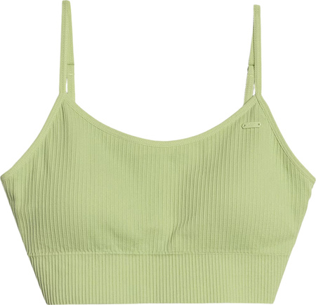 Stanik sportowy 4F F151 zielony 4FWSS25USBAF151 42S