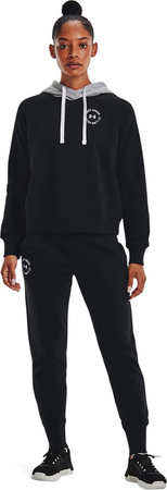 Bluza damska Under Armour Rival Fleece CB Hoodie czarna 1373031 001