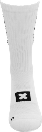 Skarpety treningowe antypoślizgowe Proskary junior białe
