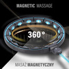 Zestaw Hula hop magnetyczny z licznikiem pas wyszczuplający HMS 71 - 106 cm