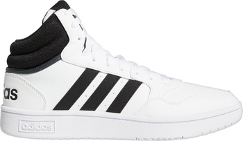 Buty męskie adidas Hoops 3.0 Mid Classic Vintage białe GW3019