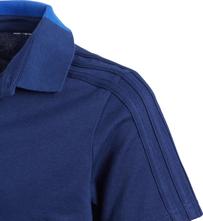 Koszulka dla dzieci adidas Condivo 18 Cotton Polo JUNIOR granatowa CF4368