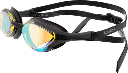 Okularki pływackie Aquawave Racer Rc black/black/revo