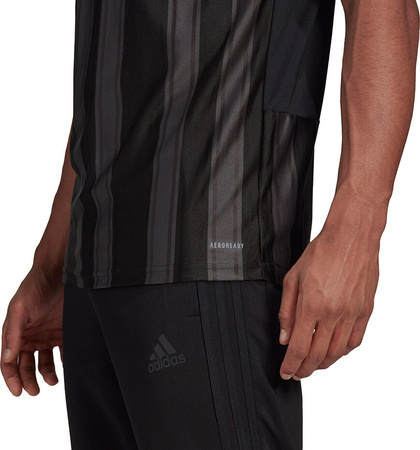 Koszulka męska adidas Striped 21 Jersey czarna GN7625