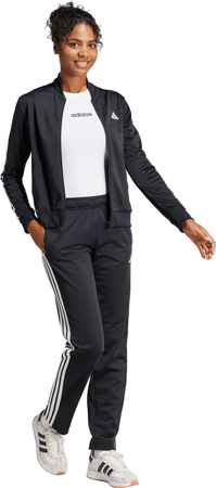 Dres damski adidas Essentials 3-Stripes TrackSuit czarny JD5434