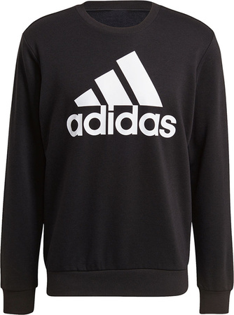 Bluza męska adidas Essentials Sweatshirt czarna GK9076