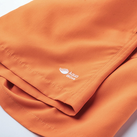 Dziecięce szorty spodenki kąpielowe Aquawave Apeli Junior pomarańczowe rozmiar 140