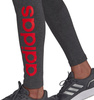 Legginsy damskie adidas Loungewear Essentials szaro-czerwone HD1770