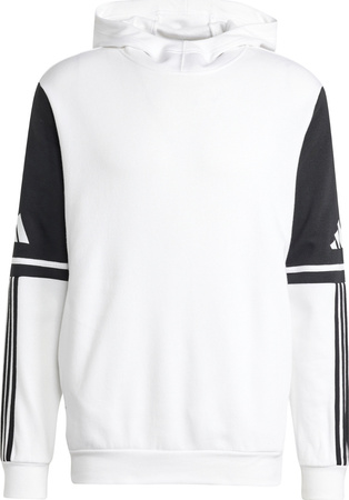 Bluza męska adidas Squadra 25 Sweat Hoody biało-czarna JD2976