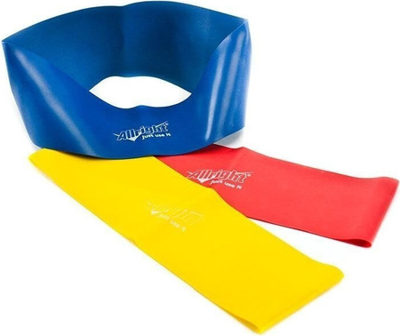 Taśmy gumy oporowe zestaw 3 szt X-Band Allright 7,6 cm