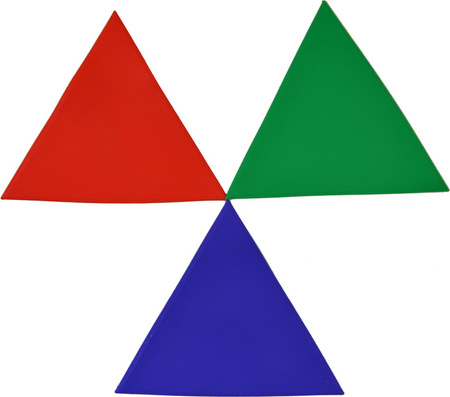 Znacznik na parkiet SMJ trójkąt zielony VFMN-FLTR