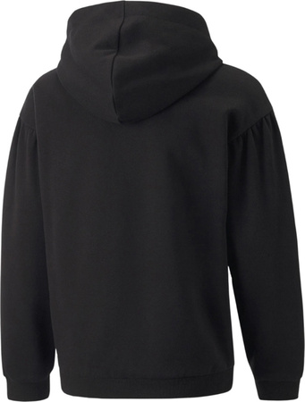 Bluza dla dzieci Puma Alpha Hoodie FL G czarna 589232 01