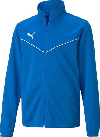 Bluza dla dzieci Puma teamRISE Training Poly Jacket Jr niebieska 657393 02