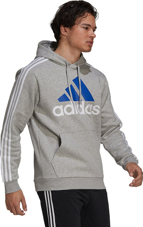 Bluza męska adidas Mens Essentials Hoodie szara GV5249